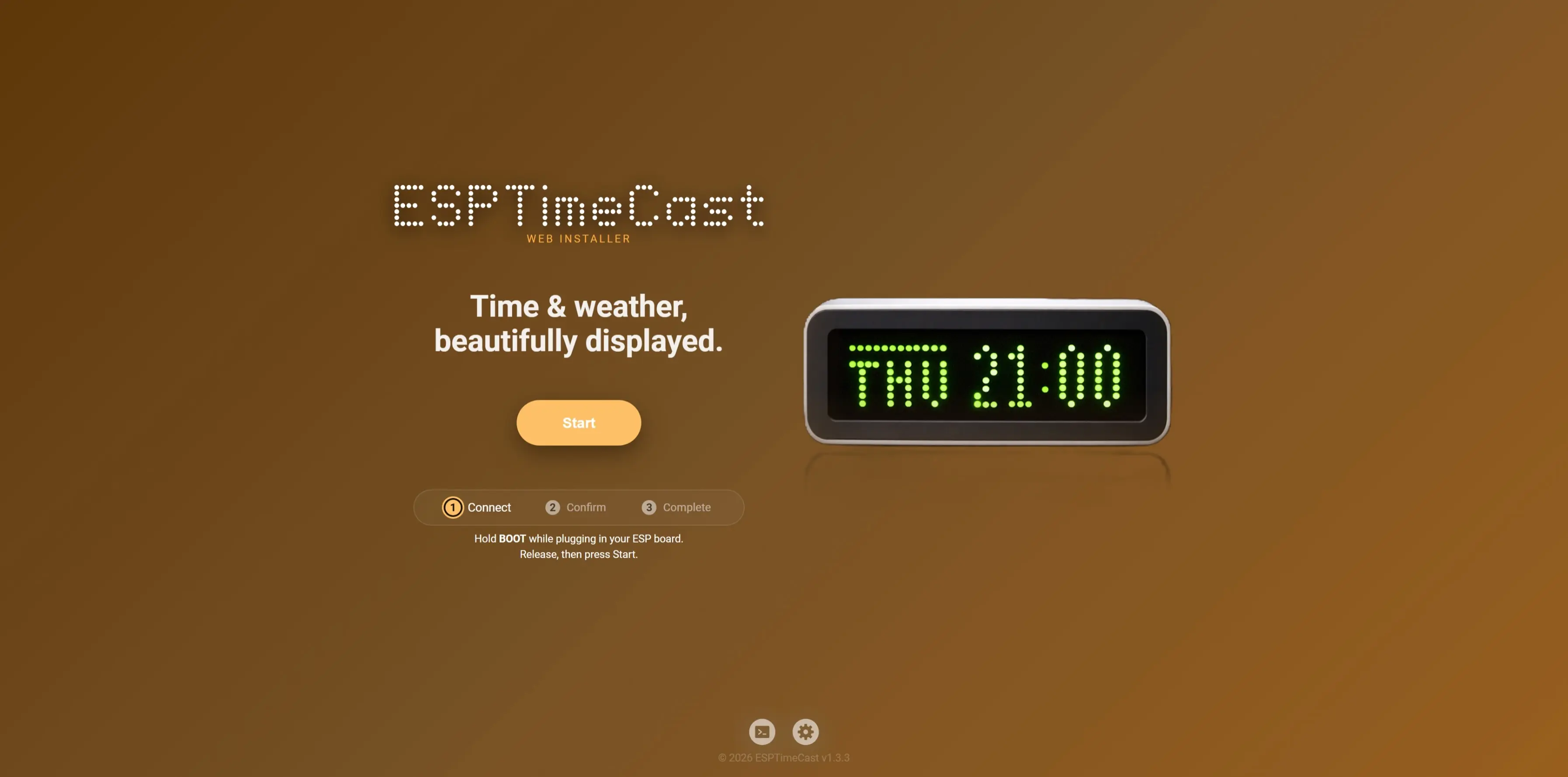 ESPTimeCast