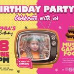 Kids Birthday Invitation