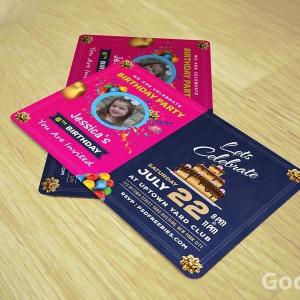 Birthday Invitation Card