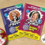 Creative Birthday Party Invitation