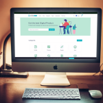 Apple iMac Desktop Mockup